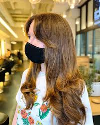 10 ways to style bangs | easy hairstyles summer 2019. That 70s Vibe Curtain Bangs Soma Salon And Spa Aveda Facebook
