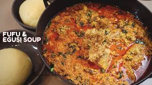 Egusi soup cooked with green vegetables is very nutritious. How To Make Fufu And Egusi Soup Stew For Your Viral Tiktok African Food Challenge Youtube