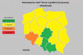 Alert imgw przed gwałtownymi burzami dotyczy województw: Imgw Ostrzezenia Przed Upalem Burzami I Gradem Dla 13 Wojewodztw Radiomaryja Pl