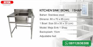 Beli aneka produk stainless lembaran online terlengkap dengan mudah, cepat & aman di tokopedia. Harga Sink Dapur Stainless Steel Rmh