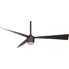 Ivy Bronx 52 Henking 3 Blade Led Ceiling Fan With Remote Finish Oil Rubbed Bronze Ceiling Fan Led Ceiling Fan Modern Ceiling Fan