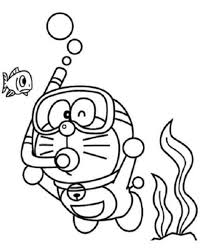 Jika selesai tambahkan mata dan hidung, tangan dengan setengah lingkaran yang menempel pada badanm dan kaki berbentuk oval, seperti telur yang tertidur. Gambar Mewarnai Terbaik Gambar Mewarnai Doraemon Lucu