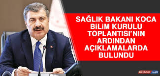 Bilim kurulu toplantısı sona erdi. Bakan Koca Dan Kisitlama Aciklamasi Elazig Son Haber Elazig Haber Elazig Son Dakika Haberleri