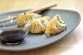 Vegetarische Gyoza Jiaozi Rezept Teigtaschen Teigtaschen Rezept Asiatisches Essen