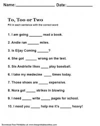 Or worse, it can make a sentence you can download and print out this free to, too, two worksheet to help you or someone you study the difference between to, too, and two. Teach Your Kids When To Use To Too And Two In A Sentence