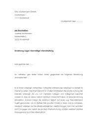 Detaillierte angaben zu ort und zeit sind dabei nicht zu vergessen. Ermahnung Wegen Ubermassiger Internetnutzung Nur 2 90 Zum Download