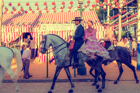 Feria valencia has covered parking connected with their pavillions. Feria De Abril April Fair In Seville Spain Slow Tours