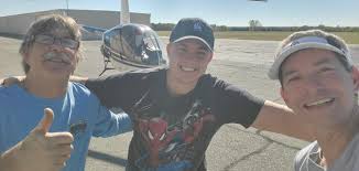 Kudos to the pilot for inviting a grandson onboard