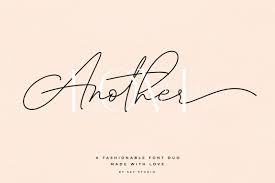 Another Love Font Duo Another Love Handwriting Styles Handwritten Typography