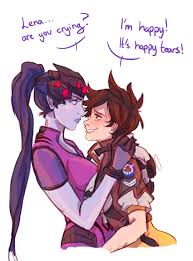 Widowtracer Tumblr Overwatch Comic Overwatch Tracer Overwatch Widowmaker