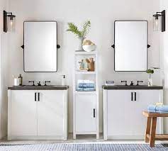 Outfit your little one's bathroom with all the necessities: Austen Concrete Top 36 Single Sink Vanity Pottery Barn