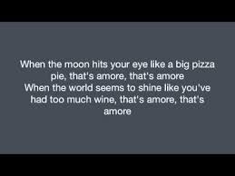 Dean Martin That 39 S Amore Lyrics Eng Ita Hd Youtube Dean Martin Sing Along Songs Lyrics