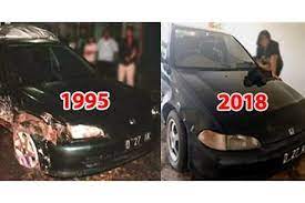 Hai drimason nike ardilla adalah seorang penyanyi, pemeran, dan pemilik mobil bekas kecelakaan nike ardila pernah mencium bau bunga di dlaam mobil ssat di pakai, berita selengkapnya klik. Kondisi Mobil Nike Ardilla Yang Dikendarainya Saat Terjadi Kecelakaan Hai