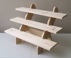 Collapsible Folding Table Top Wood Display Shelf Google Search Wooden Display Stand Portable Display Portable Tabletop Display