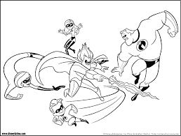 Free lego the big adventure coloring page to print and color, for kids. Incredibles Coloring Page Coloring Home