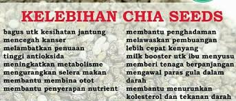 Ia berasal dari amerika selatan. Khasiat Chia Seed Keluaran Penawar Sembelit Arabic Gum Facebook