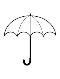 Select one of 1000 printable coloring pages of the category kids. Umbrella Template For Art Project Umbrella Coloring Page Umbrella Outline Sheet