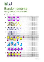 Muster fortsetzen klasse 1 atemberaubend musterarbeitsblãtter fã¼r. Muster Und Tabellen Arbeitsblatter