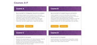 The website includes free coding lessons and the initiative also targets schools in an attempt to. Code Org And Coding For Kids Codemonkey