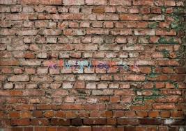 Cartoon stonemason builder lays a brick wall at construction site. Old Brick Wall Printable
