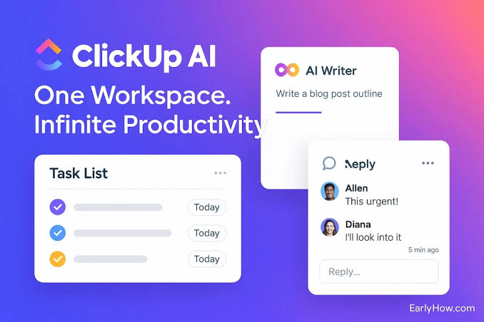 ClickUp: Tasks, Chat, Docs, AI Banner
