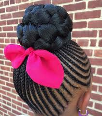 Simplicity is key when picking hairstyles for nigerian kids and a simple style like the puff on natural hair looks effortlessly adorable. Braids For Kids Black Girls Braided Hairstyle Ideas In December 2020