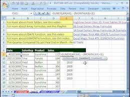 Excel Magic Trick 403 March End Quarterly Comparative Report Pivot Table Youtube