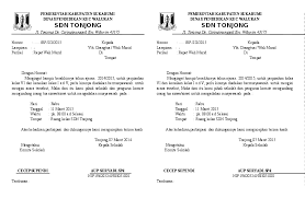 Contoh Surat Undangan Rapat Komite Sekolah Dasar Sample Surat Undangan