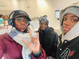 Enjoying the snow day, staying safe warm