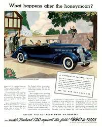1936 Packard Ad Model 120 Packard Automobile Advertising Car Advertising