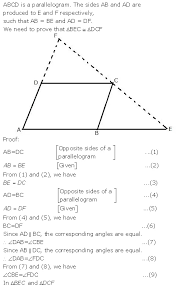 Selina Concise Mathematics Class 9 Icse Solutions Triangles Congruency In Triangles A Plus Topper Mathematics Solutions Student Problem Solving