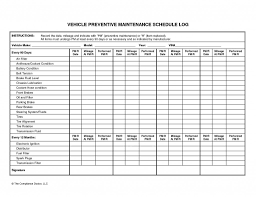 Corrective and preventive action form. Maintenance Schedule Template