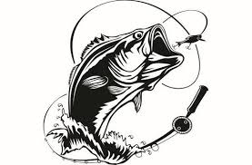 Download See All Our Printable Graphics Here Https Www Etsy Com Shop Expertoutfit Commercial License Fish Logo Bass Fishing Tattoo Fishing Svg
