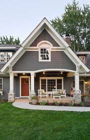 The best exterior wood paint can give your outdoor furniture, buildings and doors a bright, bold new look. Exterior Grey House White Trim Wood Doors 56 Ideas House Paint Exterior Exterior Paint Colors For House Modern Farmhouse Exterior