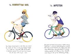 原來 紐約的單車客有這多種類型啊 大人物 78788 illustration modern metropolis nyc