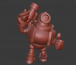 You may think that this is an exaggeration, but you must keep in mind that we are talking about a legendary brawler. 3d Printed Brawl Stars Rico Figurine By Ron Dino Pinshape