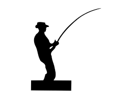 Download Fishing Svg Man Fishing Svg Fisherman Silhouette Clipart Png Etsy