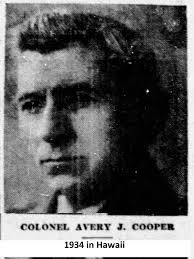 Col Avery John Cooper (1880-1944)