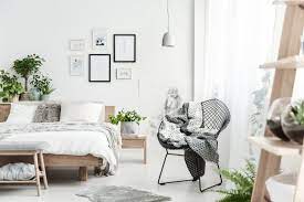 Don't be afraid of dark walls. 7 Tips To Make A Small Bedroom Look Bigger Propertyfinder Ae Blog