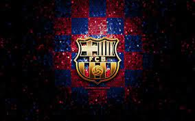 Barcelona fc logo svg file available for instant download online in the form of jpg, png, svg, cdr, ai, pdf, eps, dxf, printable, cricut, svg cut file. Herunterladen Hintergrundbild Fc Barcelona Glitter Logo La Liga Blau Lila Karierten Hintergrund Fussball Spanischer Fussball Club Barcelona Logo Mosaik Kunst Laliga Spanien Fcb Fur Desktop Kostenlos Hintergrundbilder Fur Ihren Desktop Kostenlos
