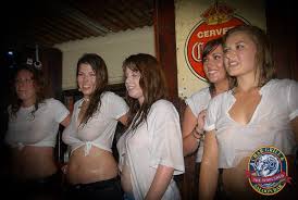 Wet T Shirt Wednesday The Woolshed Cairns 14 08 13 Wet T Shirt Wet T Open Shoulder Tops