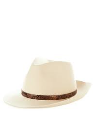 Max Mara Factory Online Max Mara Fedora Wool Hat Cream