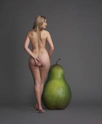 Pear Shape Body Nudes - 64 photos