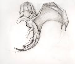 For the body, draw some details that will either make your dragon drawing cute, fierce or cool. I Wish Dragons Were Real Cool Dragon Drawings Dragon Sketch Simple Dragon Drawing