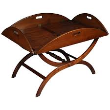 Old English Captain S Table Coffee Table Butler S Tray Mahogany Butler Tray Butler Table Table
