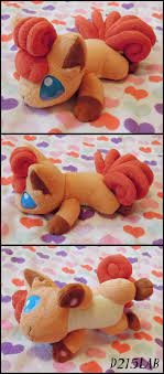 Vulpix Plush By D215lab On Deviantart Pokemon Plush Pokemon Craft Kawaii Plushies