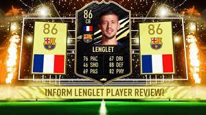 This team is one of fifa 21's best. Better Than Varane Fifa 21 Clement Lenglet 86 Inform Player Review Fifa 21 Ultimate Team Youtube