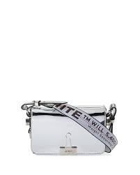 Off white industrial clear keychain / keyring lanyard zip tag wristlet 26cm. Off White Mirror Bag 30212e