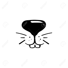 Maybe you would like to learn more about one of these? Black And While Rabbit Face Vector Illustration Cute Rabbit Icon Animal Nose And Teeth Logo For Veterinarian Or Pet Shop Domestic Animal Symbol Hare Teeth Drawing Cute Bunny Stamp Royalty Free Cliparts