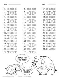 Black And White Test Print Pdf Printable 50 Question Answer Sheet Pdf Multiple Choice A B C D This Or That Questions Multiple Choice School Preparation